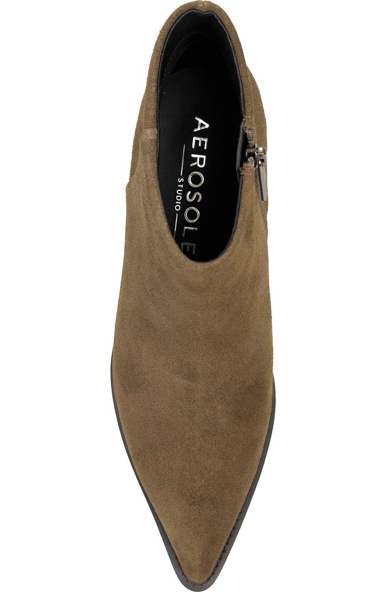 Aerosoles Montana Bootie, Alternate, color, Fango Suede