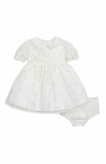 Pippa & Julie Floral Lace Dress & Bloomers