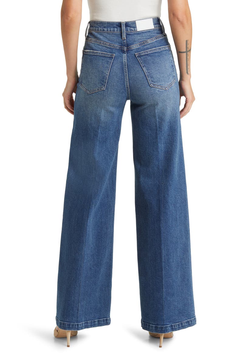 Lana High Waist Wide Leg Jeans, Alternate, color, CIDER