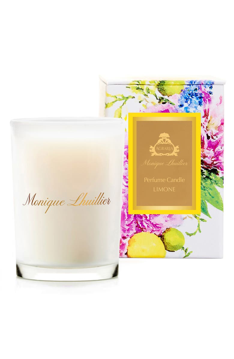 Agraria San Francisco x Monique Lhuillier Perfume Candle, Main, color, Limone