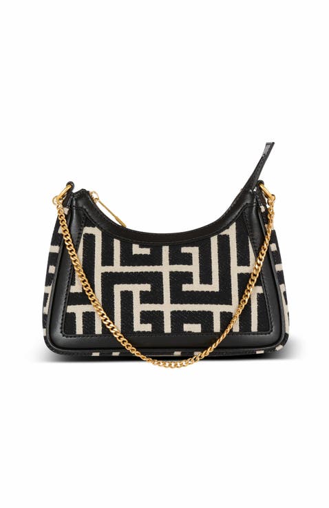 B-Army Shoulder Bag In Monogram Jacquard