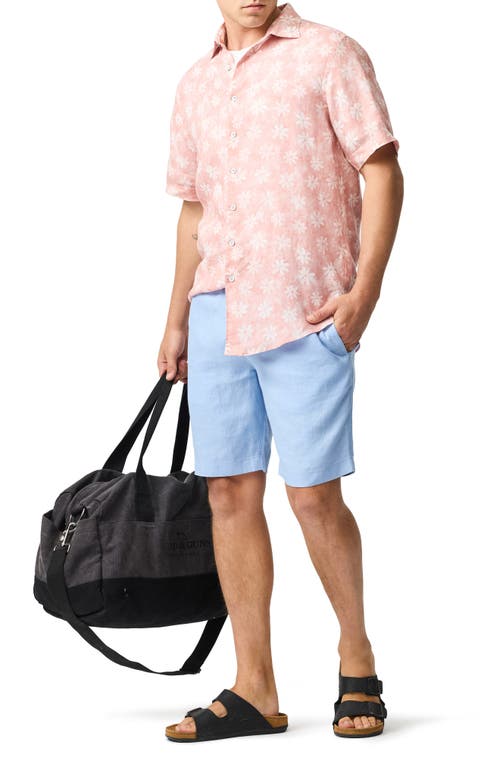 Rodd & Gunn Linen 9 Resort Shorts In Chambray