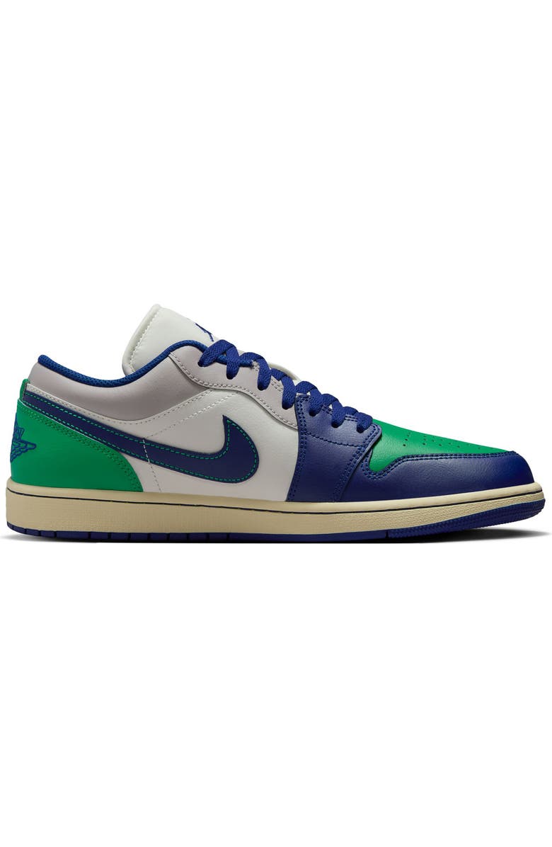 Jordan Air Jordan 1 Low Sneaker, Alternate, color, Sail/ Stadium Green