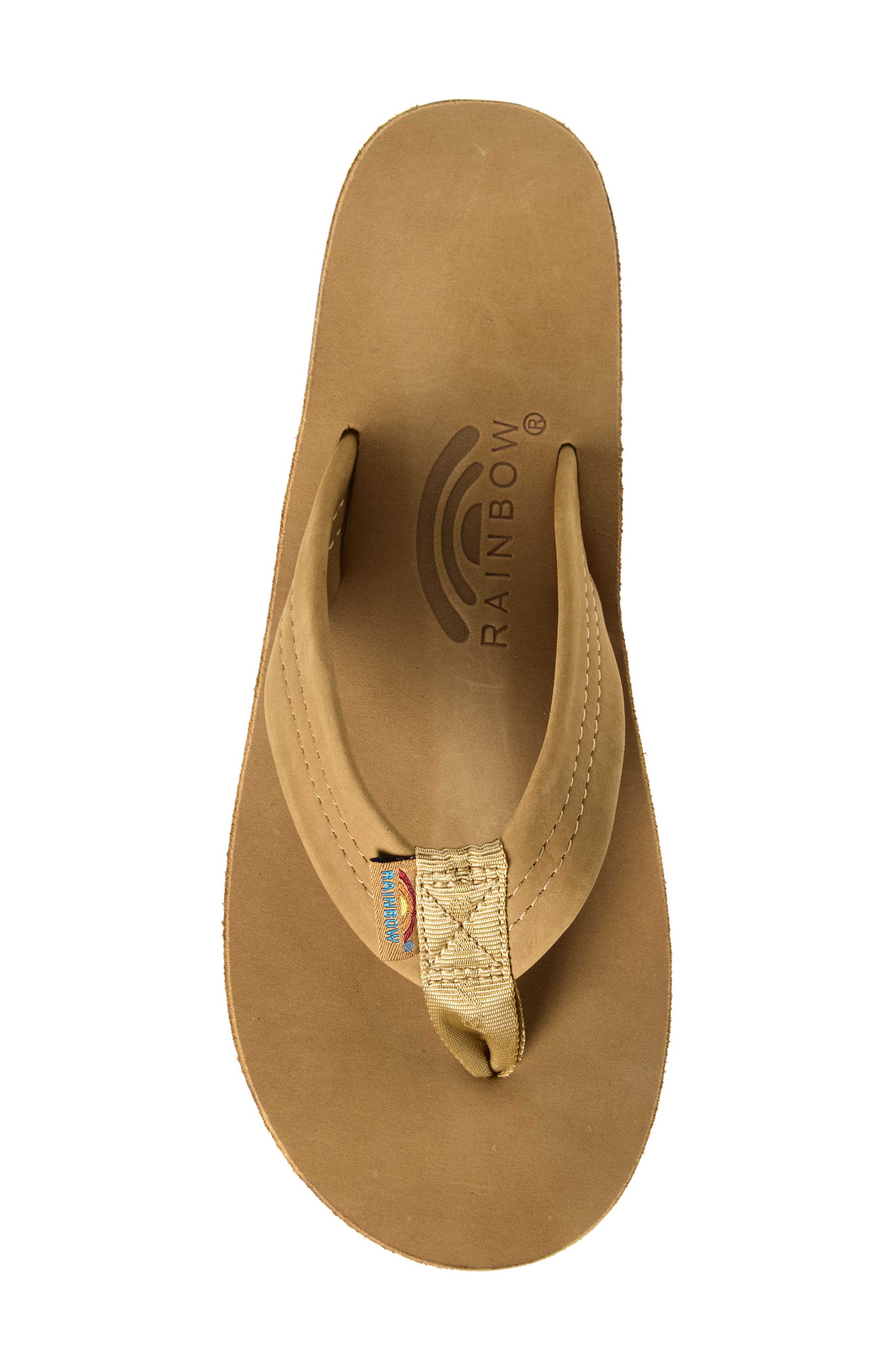 Wide Strap Flip Flop, Alternate, color, SIERRA/SIERRA
