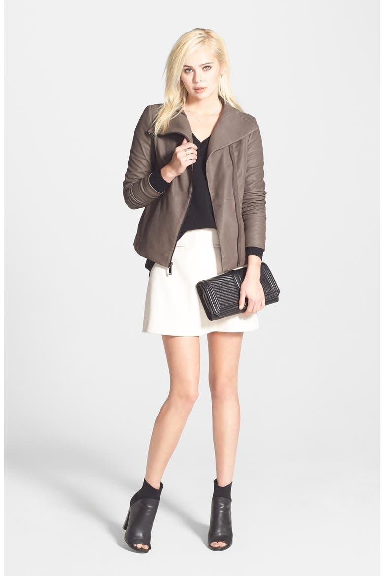 A-Line Pocket Skirt, Alternate, color, WHITE VAPOR