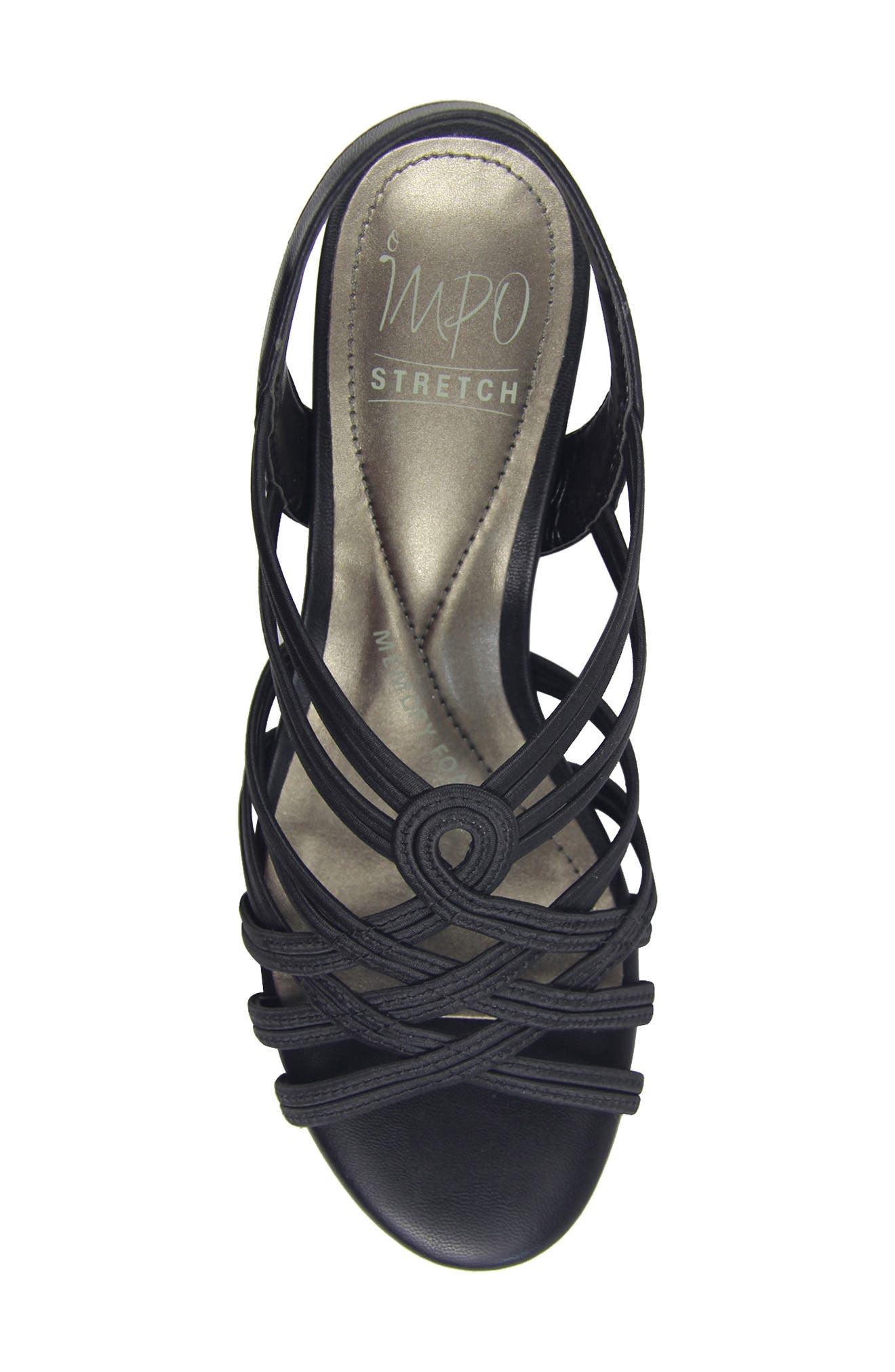 Impo Edeline Stretch Strappy Dress Sandal, Alternate, color, 