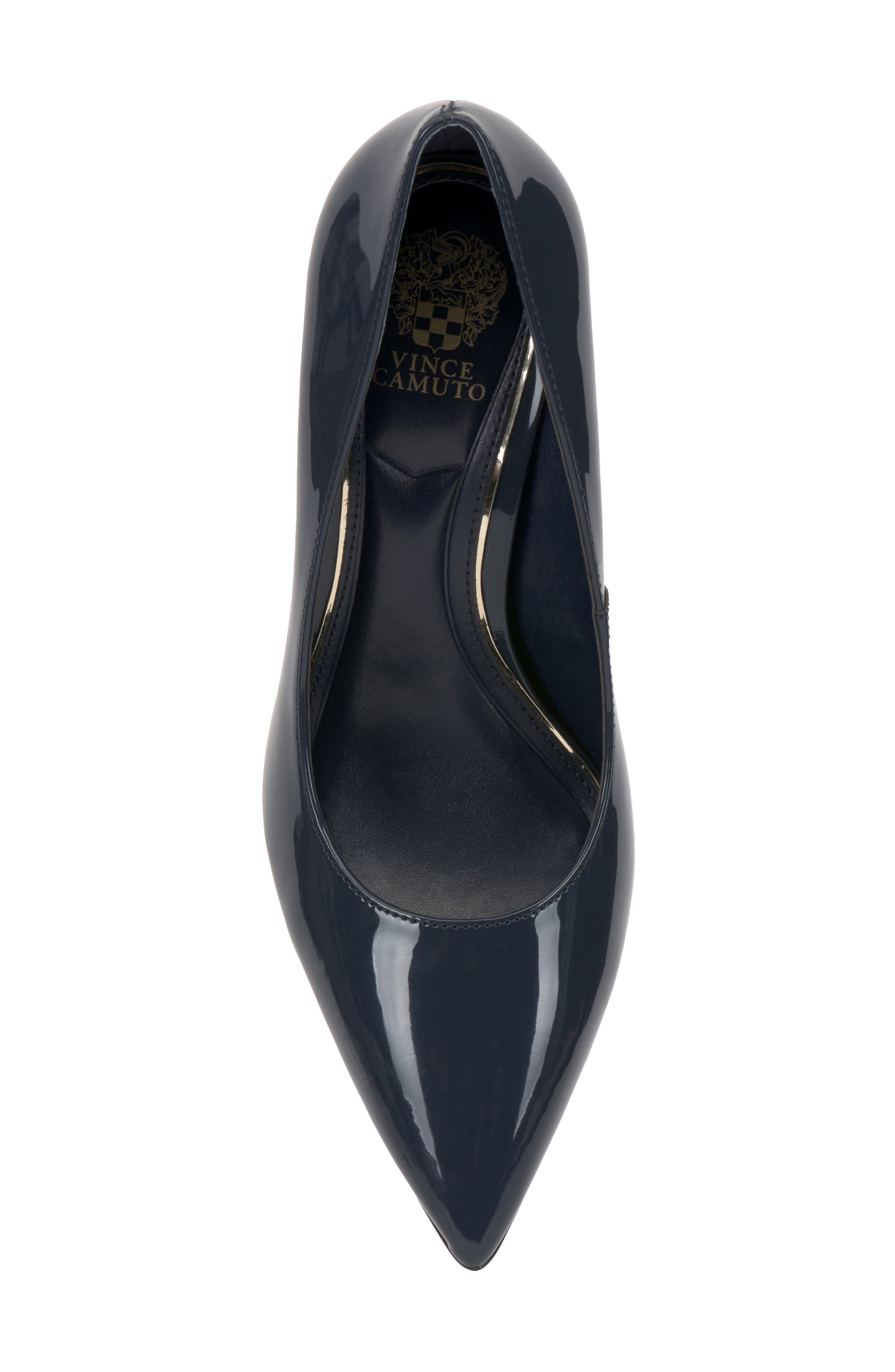 Maisha Pointed Toe Pump, Alternate, color, DEEP NAVY