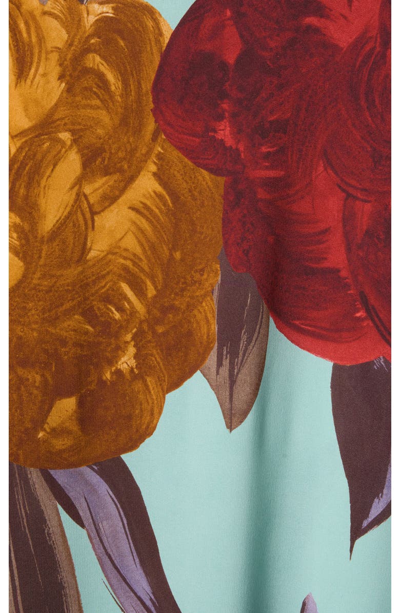 La DoubleJ Long Sleeve Swing Dress, Alternate, color, Peony Placée Light Blue