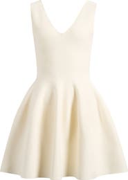 Odd Muse Knit Fit & Flare Minidress