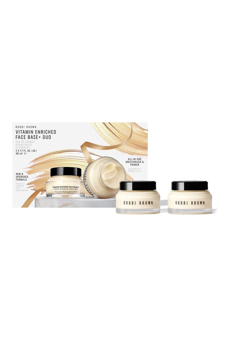 Vitamin Enriched Face Base+ Moisturizer & Primer Duo $140 Value, Main, color, NO COLOR