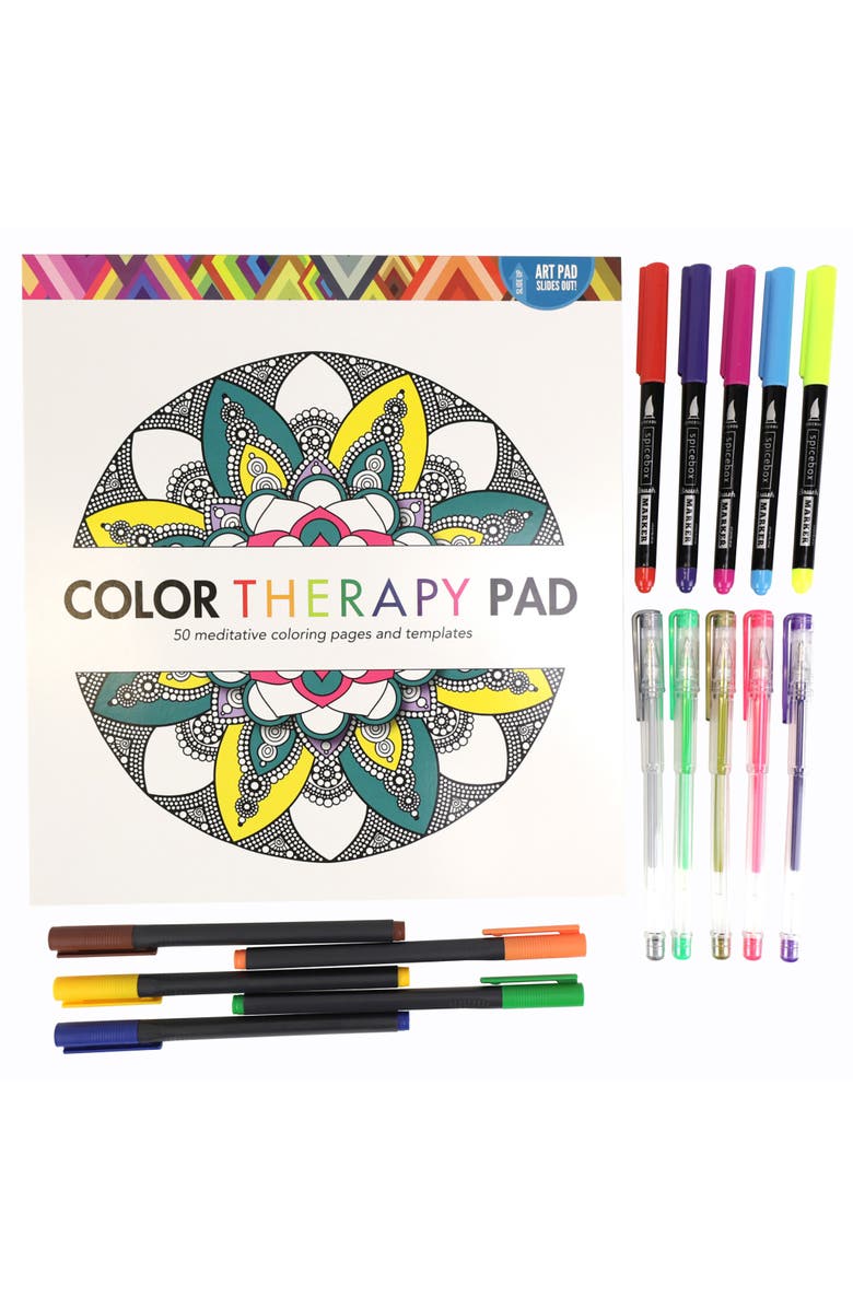 Sketch Plus Color Therapy Kit, Alternate, color,