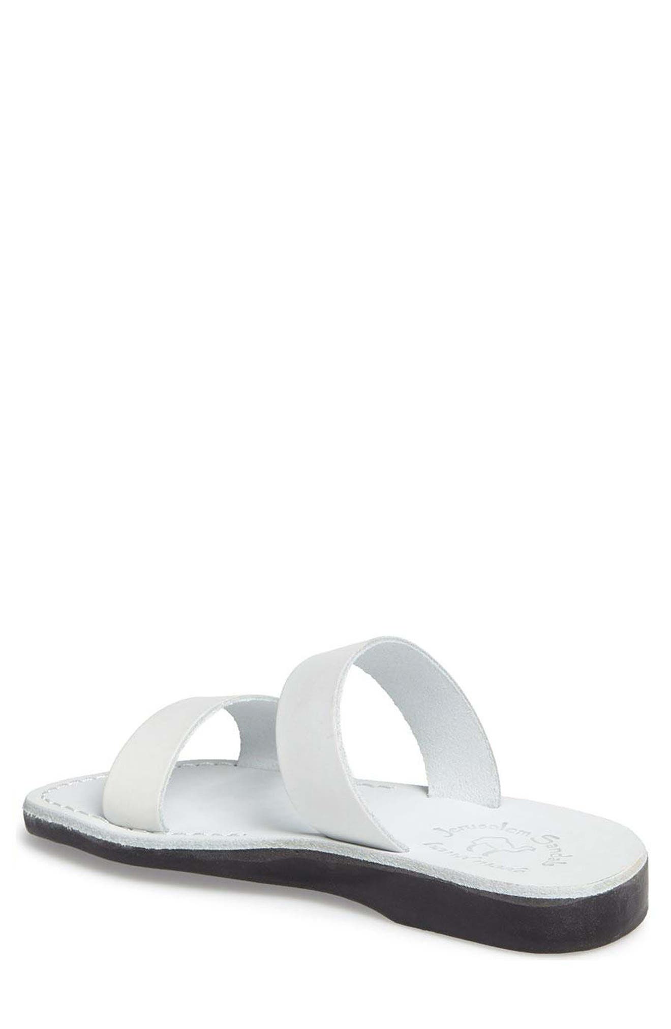 Jerusalem Sandals 'Aviv' Leather Sandal, Alternate, color, 