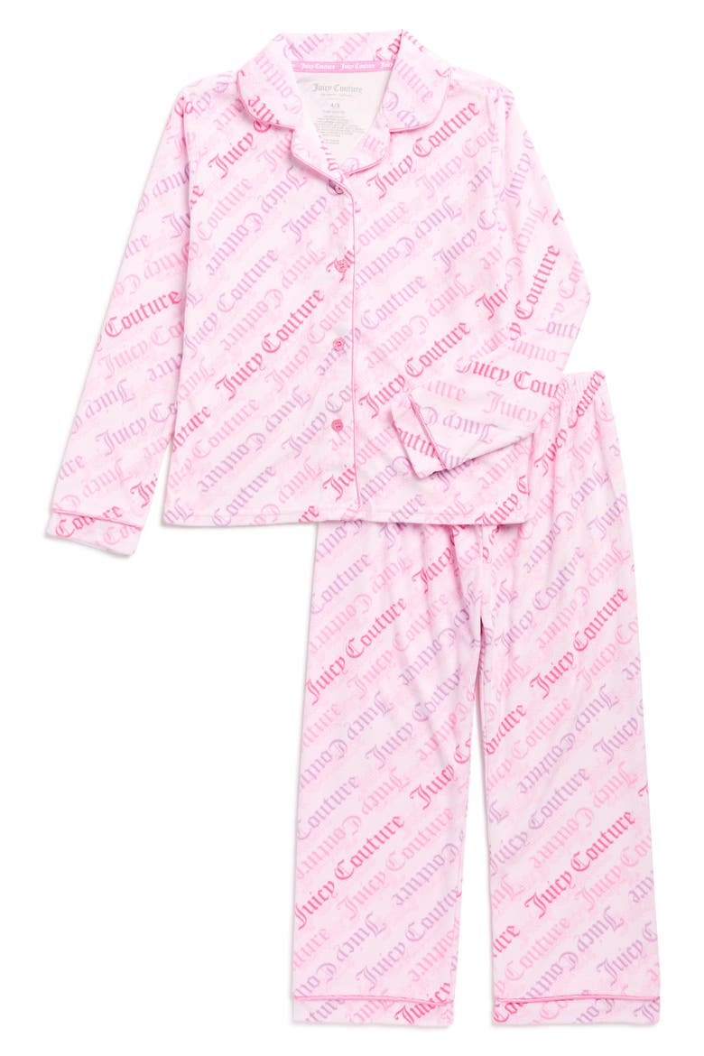 Kids' Two-Piece Pajamas, Main, color, BLOOM STRIPE