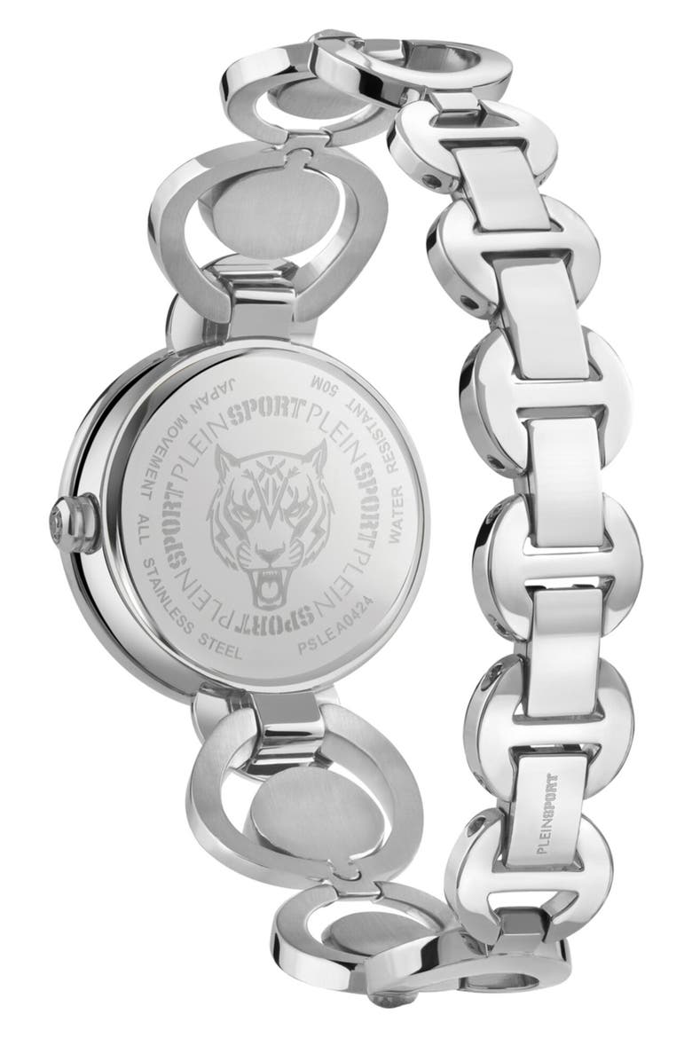 Supernova Charm Bracelet Watch, 34mm, Alternate, color, STAINLESS STEEL