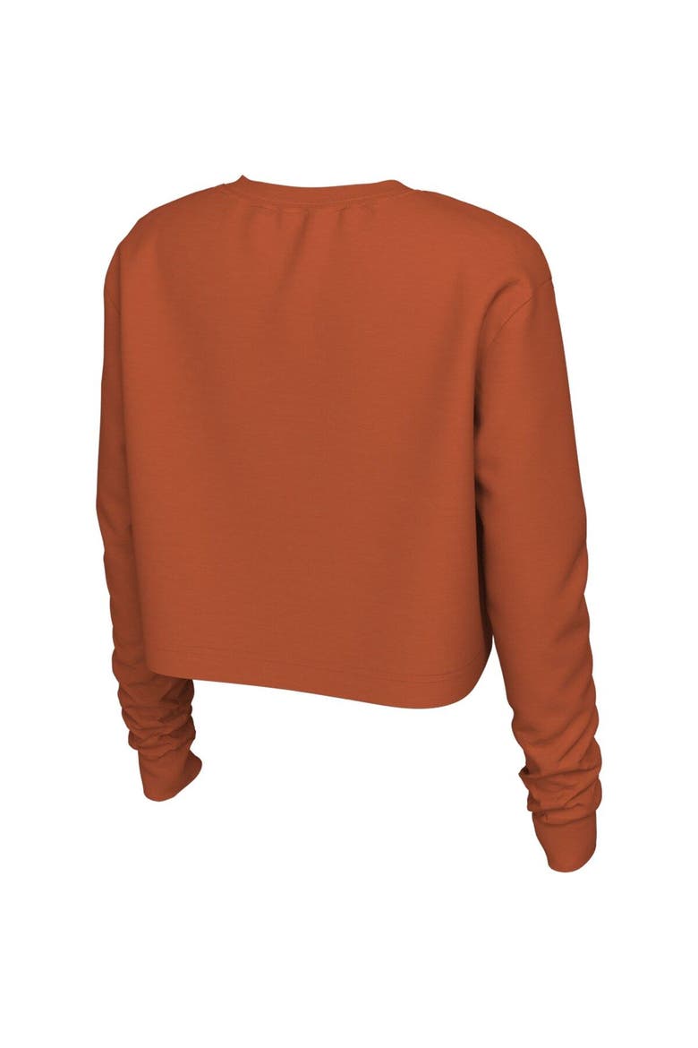 Women's Nike Orange Clemson Tigers Est. Cropped Long Sleeve T-Shirt, Alternate, color, Orange