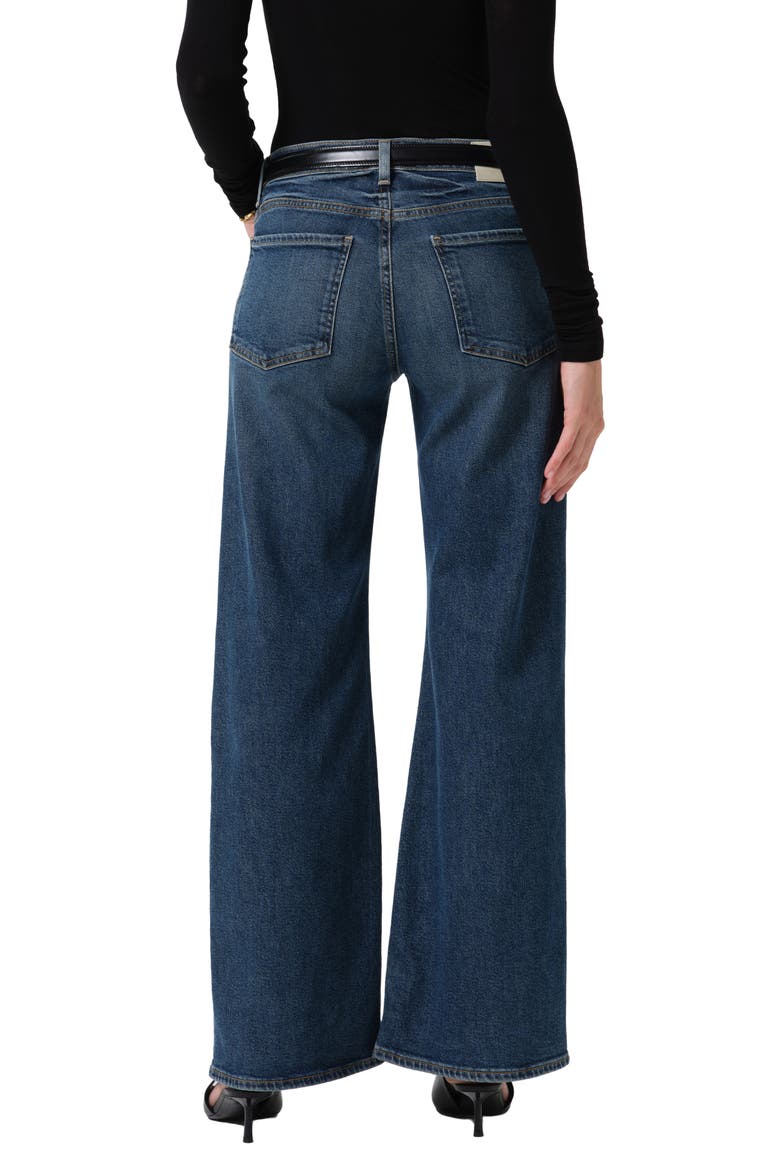 Nora Wide Leg Jeans, Alternate, color, NOCTURNAL