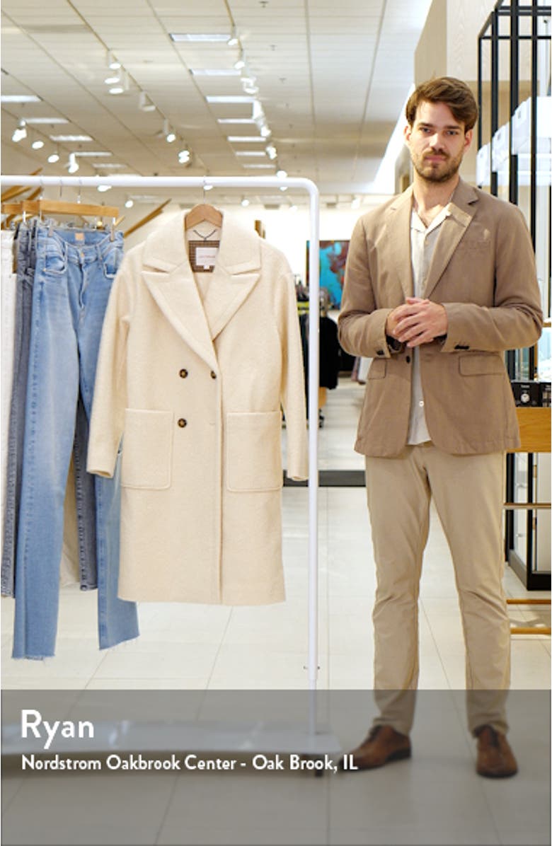 Bouclé Peacoat, sales video thumbnail