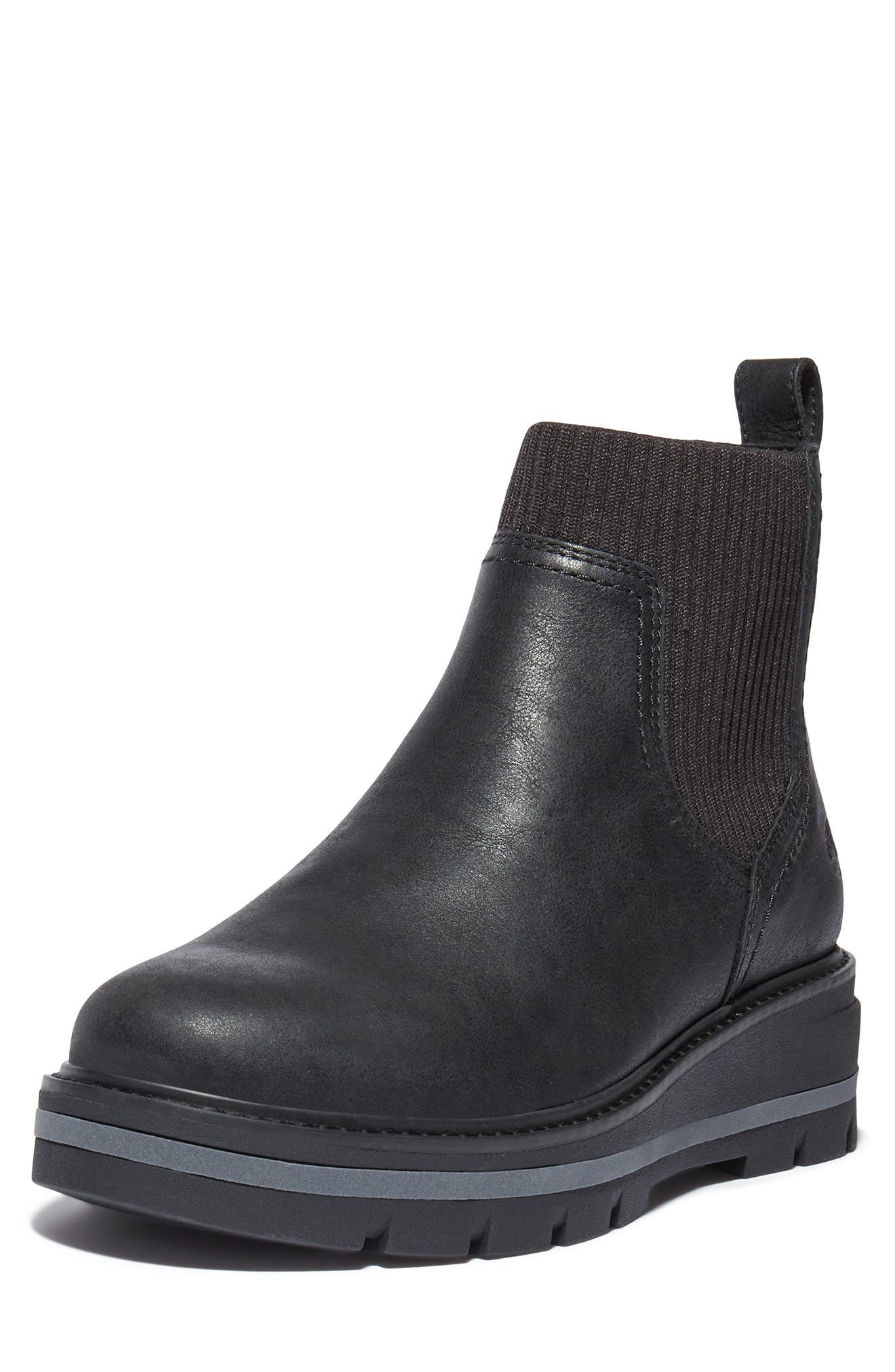 Timberland Cervinia Valley Platform Lug Sole Chelsea Boot, Alternate, color, 