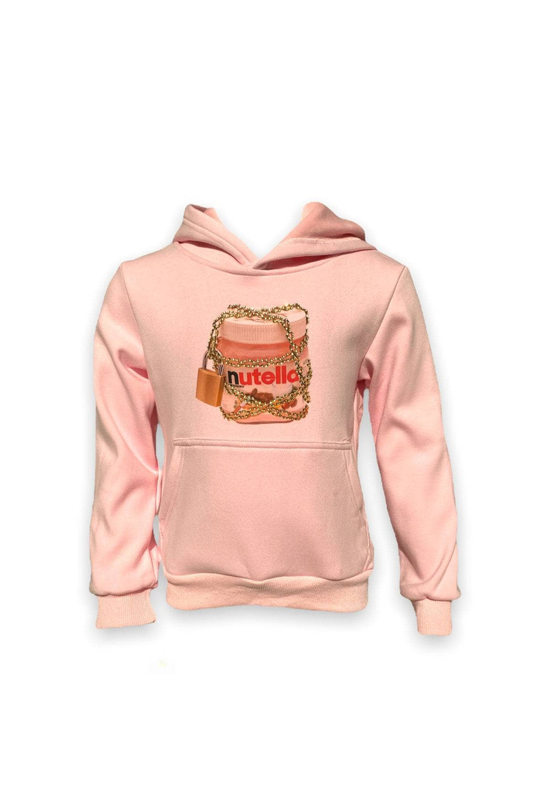 Forbidden Nutella Hoodie, Main, color, Pink