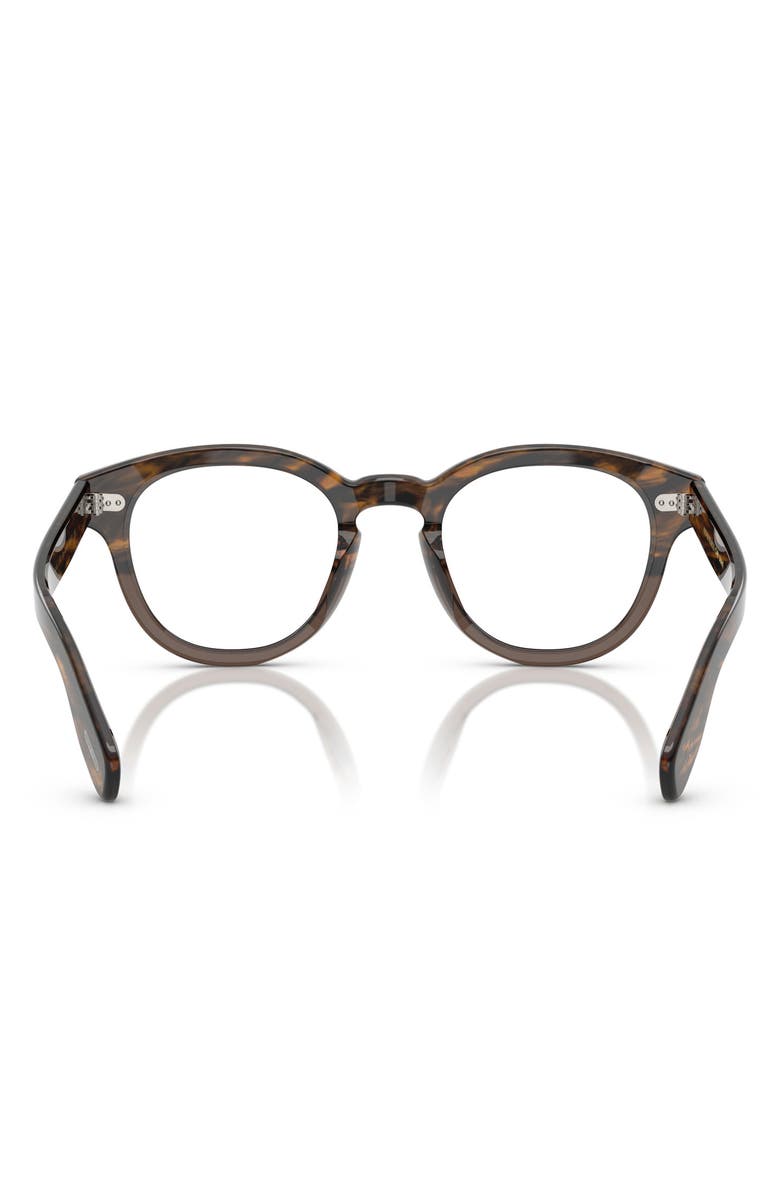 Oliver Peoples 50mm Pillow Optical Glasses, Alternate, color, Sedona Red/ Taupe/ Demo Lens