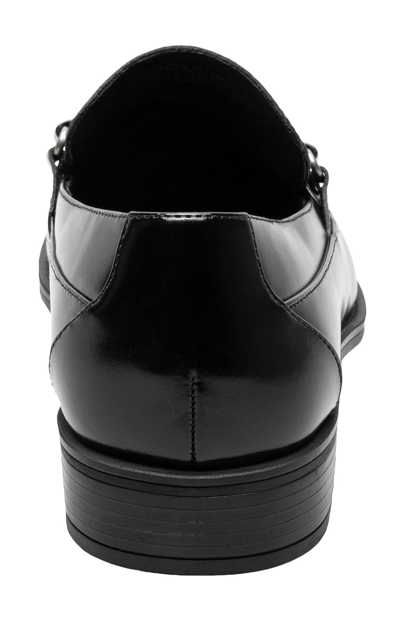 Stacy Adams Aberdeen Saddle Slip-On Loafer, Alternate, color, Black