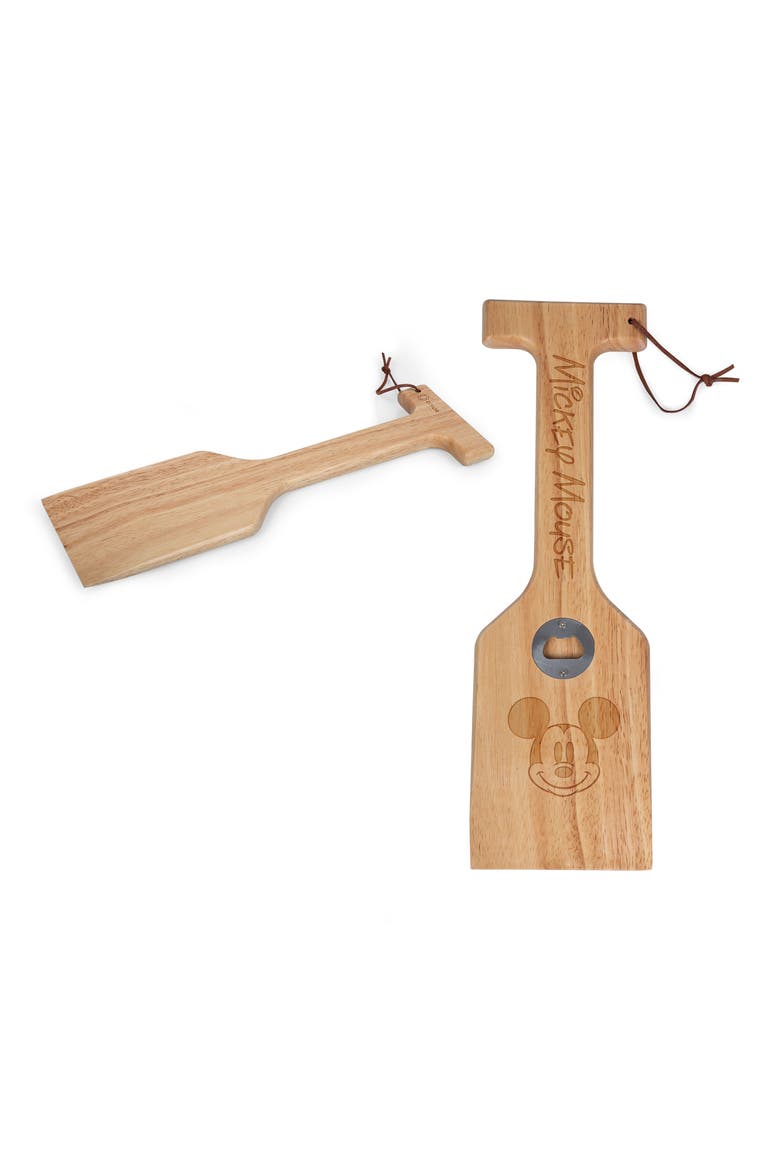 x Disney® Mickey Mouse Wooden Grill Cleaner, Alternate, color, BROWN