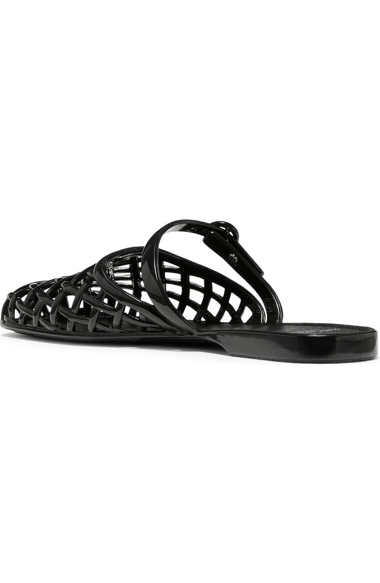 Kate Spade New York jelly fisherman mule, Alternate, color, Black