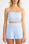 Viens Avec Moi Everyday Stripe Cotton Mini Top