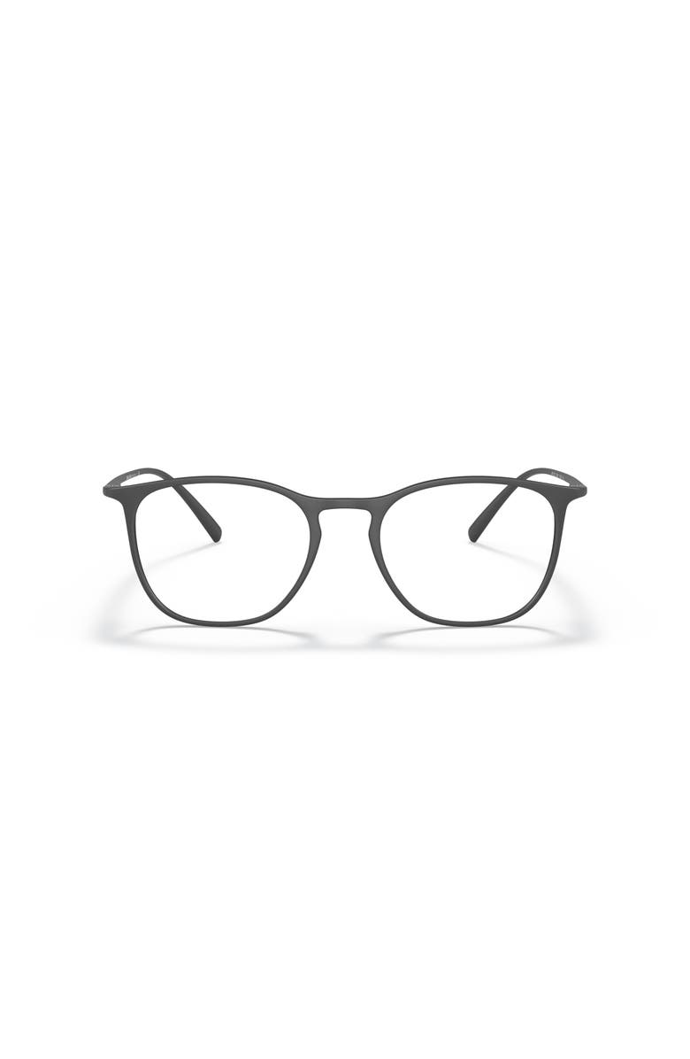 Giorgio Armani 53mm Square optical glasses, Alternate, color, Grey