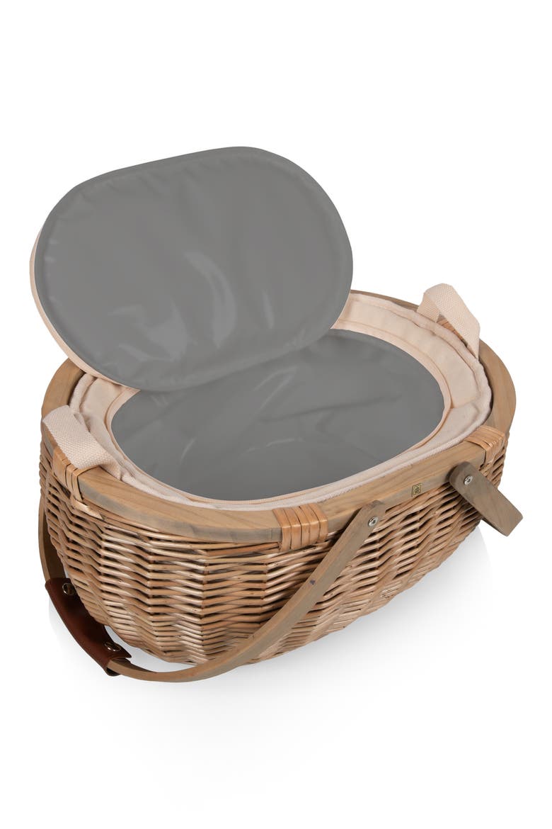 Sequoia Picnic Basket, Alternate, color, BEIGE