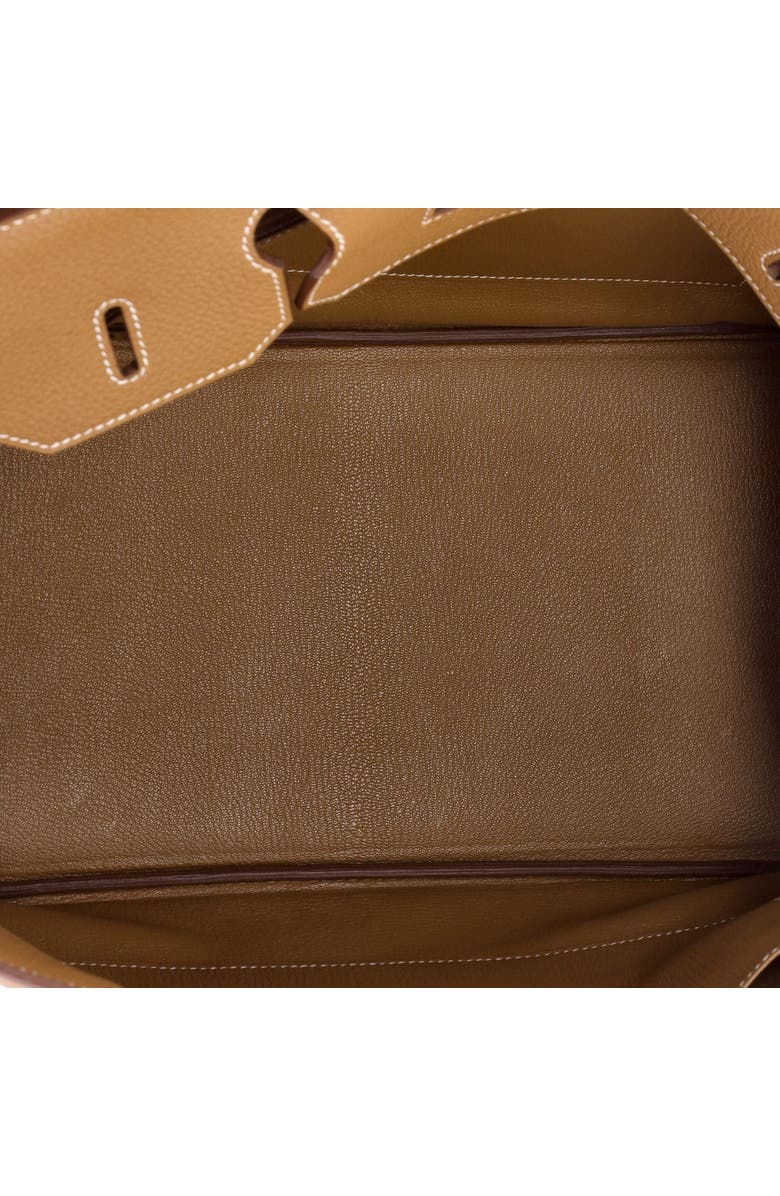 Pre-Owned Hermes Birkin Handbag Brown Togo with Palladium Hardware 35, Alternate, color,