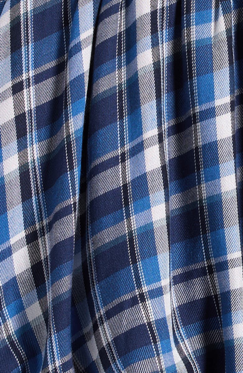 Good Luck Girl Kids' Plaid Bubble Hem Skirt, Alternate, color, Blue Combo