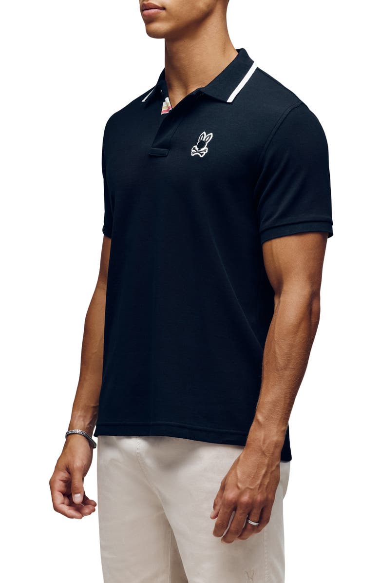 Psycho Bunny Fenley Piqué Polo, Alternate, color,