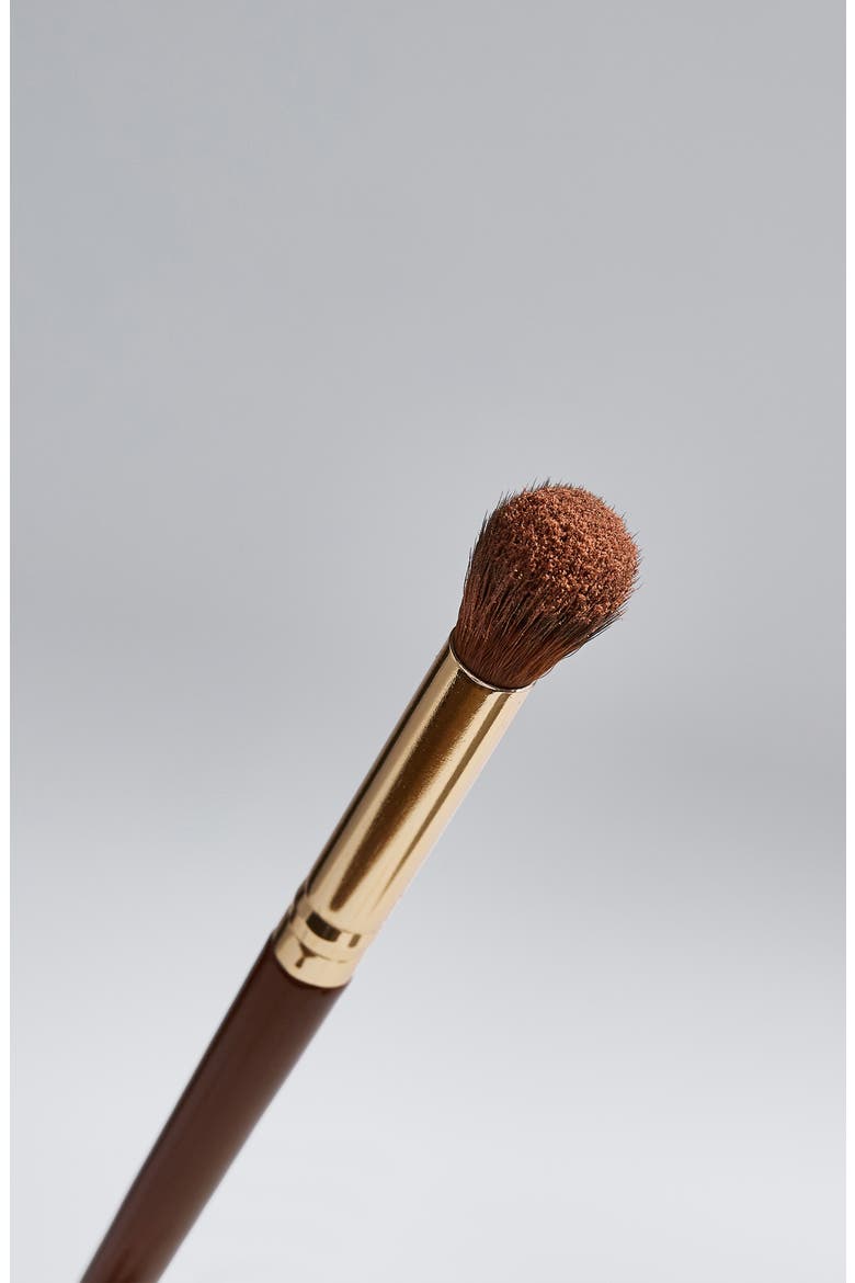 Pantherine Large Domed Blender Brush, Alternate, color, BROWN