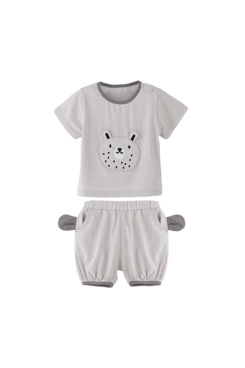 Bear Ear Set, Main, color, Grey