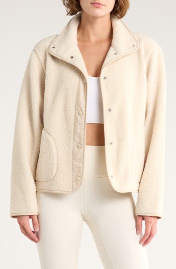 Z by Zella Chalet Bouclé Hybrid Jacket | Nordstromrack
