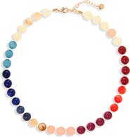 Nordstrom Round Beaded Necklace