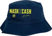 Mitchell & Ness Men's Mitchell & Ness  Navy Nashville SC x Johnny Cash Bucket Hat