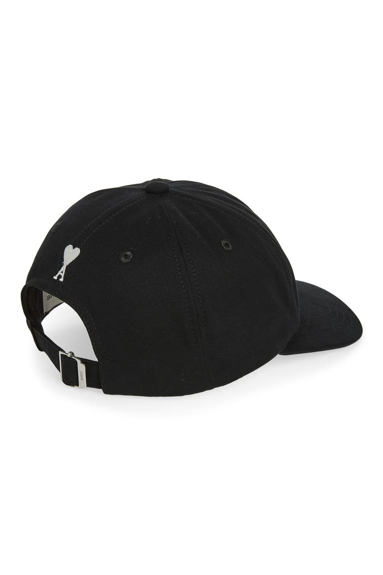 Friend Embroidered Adjustable Baseball Cap, Alternate, color, NOIR