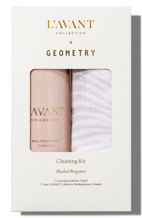 x Geometry Cleaning Kit in Blushed Bergamot