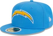 New Era Youth New Era Powder Blue Los Angeles Chargers  Main 59FIFTY Fitted Hat