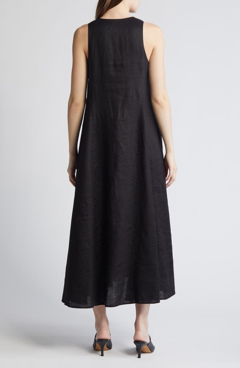 COS Sleeveless Linen Dress, Alternate, color, 