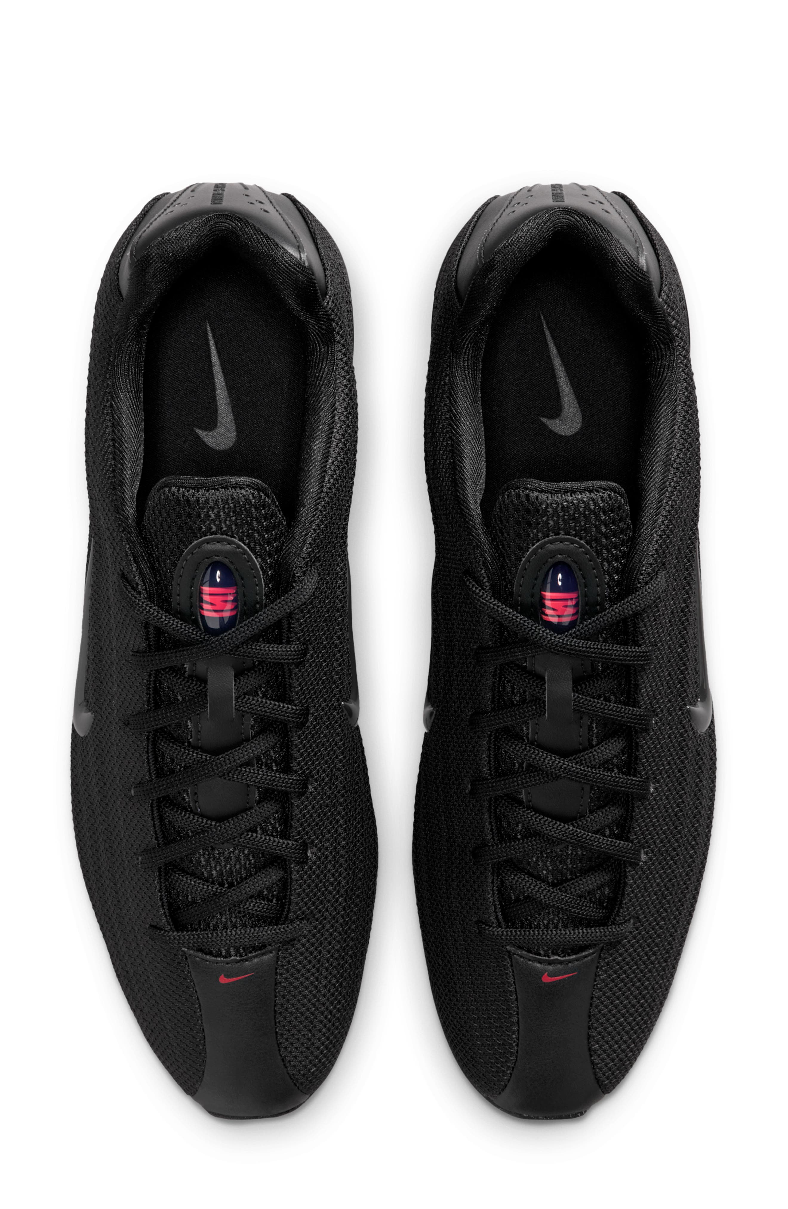 Jordan Shox Z Sneaker, Alternate, color, Black/ University Red/ Black