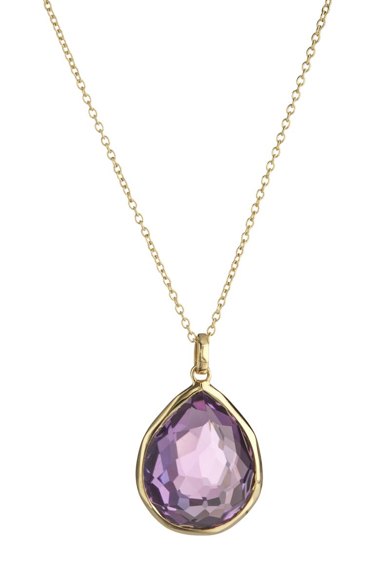 Ippolita Rock Candy Teardrop Pendant Necklace, Alternate, color, 