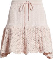 DELUC Capri Crochet Stitch Skirt