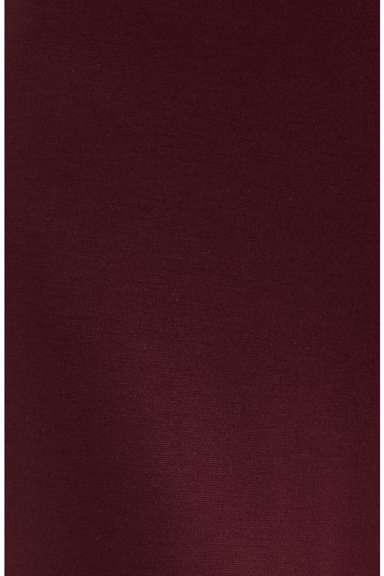 High Waist Pull-On Wide Waistband Trousers, Alternate, color, BAROLO