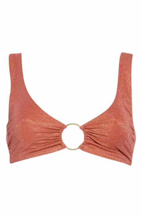 Vitamin A® Skylar Ring Detail Bikini Top