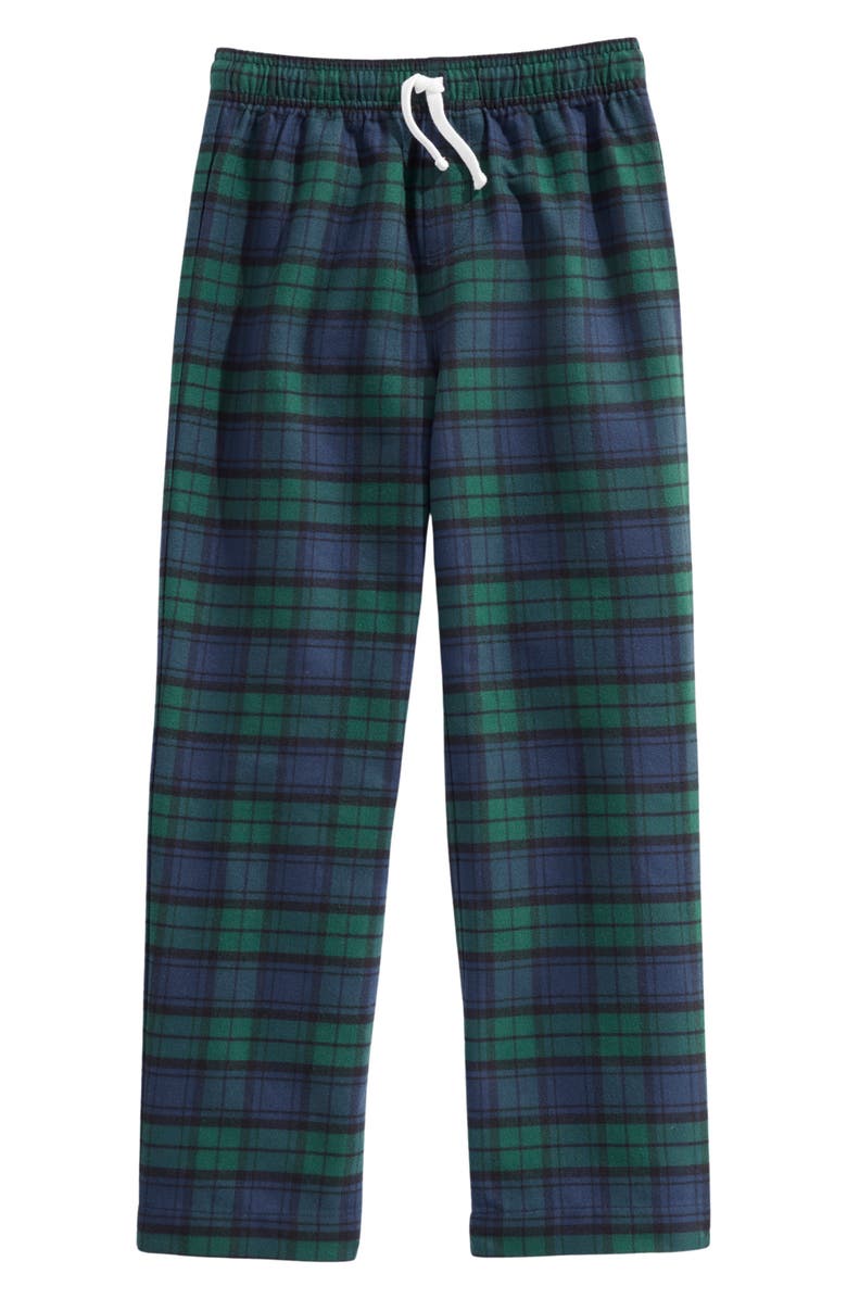 vineyard vines Kids' Plaid Flannel Lounge Pants, Main, color, 