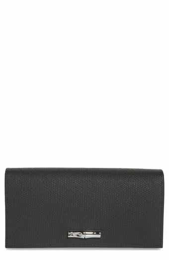 Longchamp Roseau Leather Continental Wallet