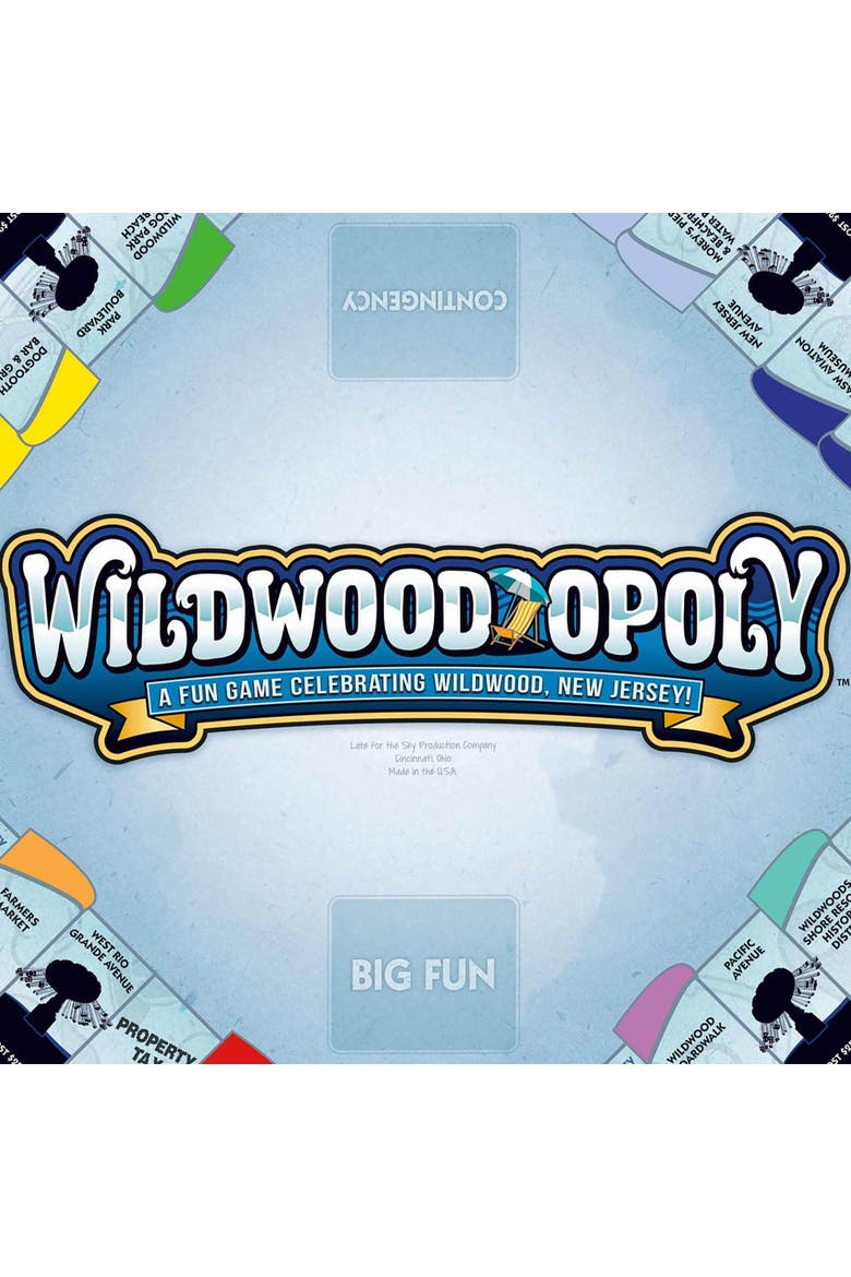 Wildwood Opoly Board Game, Alternate, color, Multicolored
